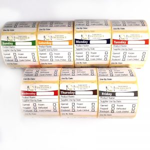 Coloured Date Labels - Food Safety Products | Food Safety Excellence Ireland